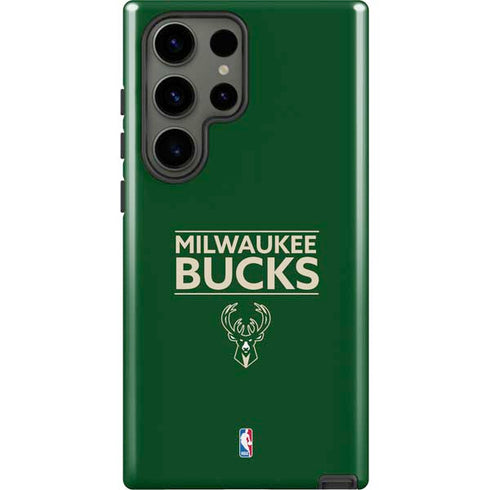 NBA Milwaukee Bucks Standard - Green Galaxy S23 Ultra Pro Case