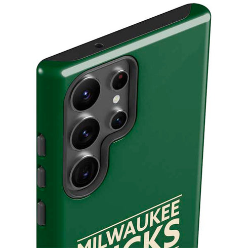 NBA Milwaukee Bucks Standard - Green Galaxy S23 Ultra Pro Case
