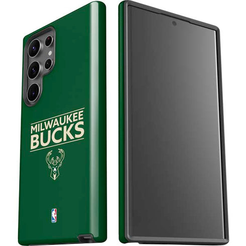 NBA Milwaukee Bucks Standard - Green Galaxy S23 Ultra Pro Case