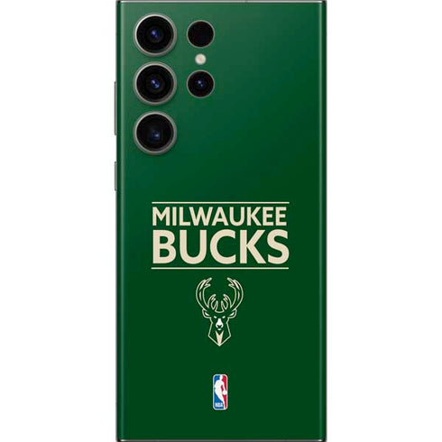 NBA Milwaukee Bucks Standard - Green Galaxy Skins