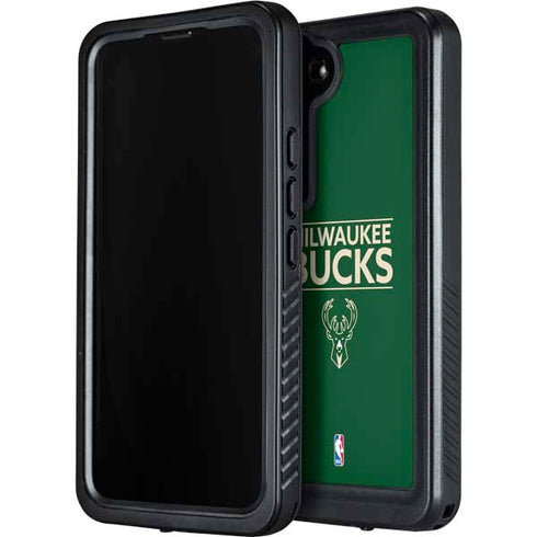 NBA Milwaukee Bucks Standard - Green Galaxy S24 Plus Waterproof Case