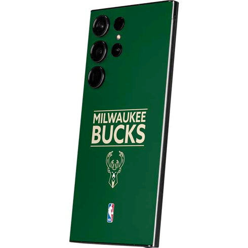 NBA Milwaukee Bucks Standard - Green Galaxy S24 Ultra Skin