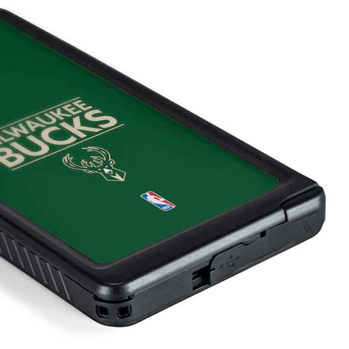 NBA Milwaukee Bucks Standard - Green Galaxy S24 Ultra Waterproof Case