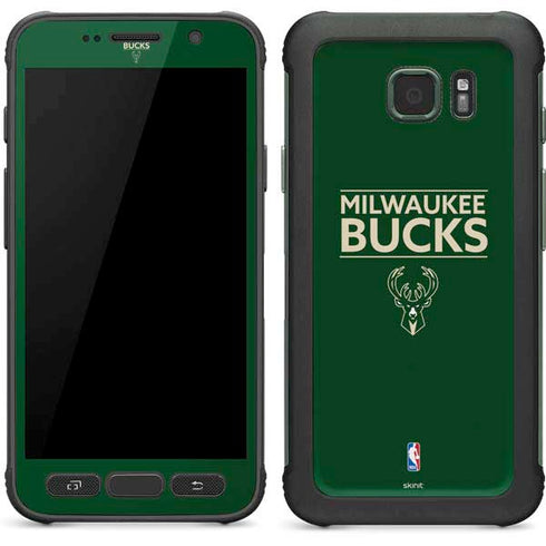 NBA Milwaukee Bucks Standard - Green Galaxy S7 Active Skin