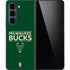 NBA Milwaukee Bucks Standard - Green Galaxy Z Fold5 5G Skin