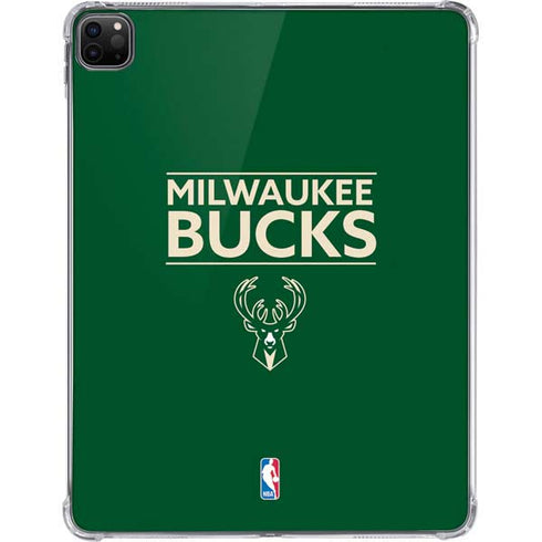 NBA Milwaukee Bucks Standard - Green iPad Pro 11in (2024) Clear Case