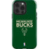 NBA Milwaukee Bucks Standard - Green iPhone 15 Pro Impact Case