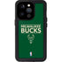 NBA Milwaukee Bucks Standard - Green iPhone 15 Pro Waterproof Case
