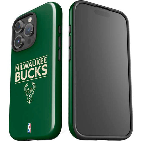 NBA Milwaukee Bucks Standard - Green iPhone 16 Pro Max Impact Case