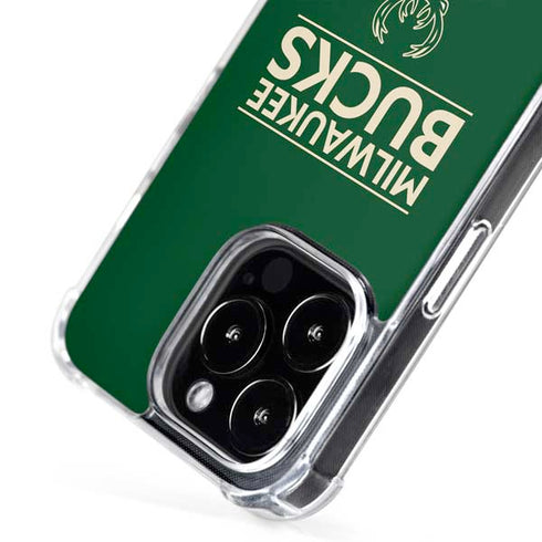 NBA Milwaukee Bucks Standard - Green iPhone 16 Pro Max MagSafe Case