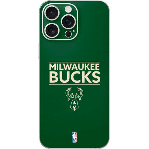 NBA Milwaukee Bucks Standard - Green iPhone 16 Pro Max Skin