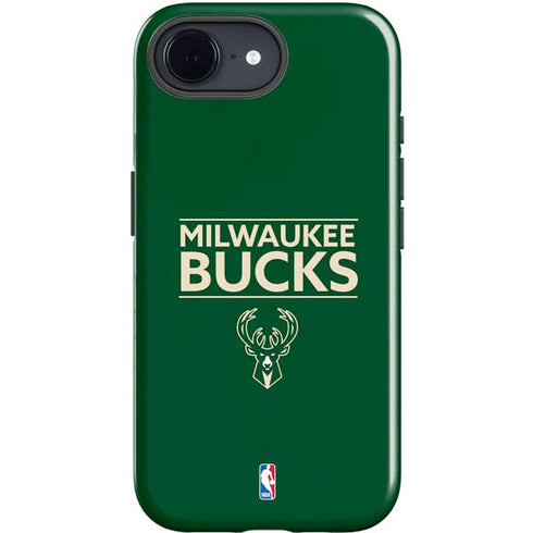 NBA Milwaukee Bucks Standard - Green iPhone 16e Impact Case
