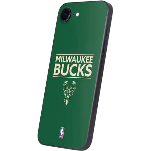 NBA Milwaukee Bucks Standard - Green iPhone 16e Skin