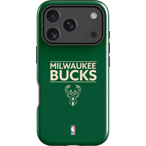 NBA Milwaukee Bucks Standard - Green iPhone 18 Pro Impact Case