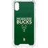 NBA Milwaukee Bucks Standard - Green iPhone XS Clear Case