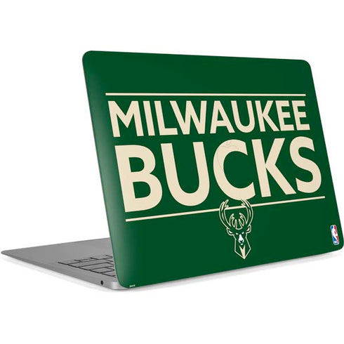 NBA Milwaukee Bucks Standard - Green Apple MacBook Air Skin