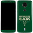 NBA Milwaukee Bucks Standard - Green Moto E5 Plus Skin