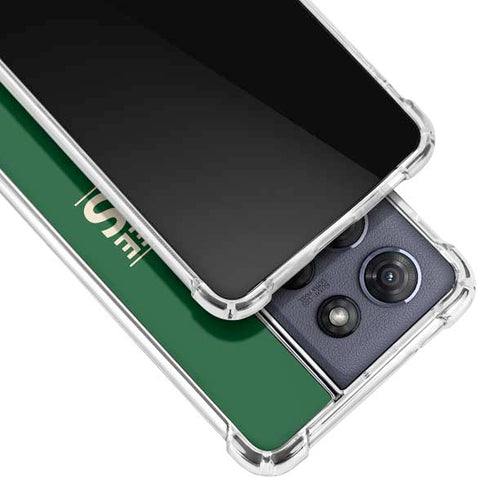 NBA Milwaukee Bucks Standard - Green Moto G 5G (2025) Clear Case