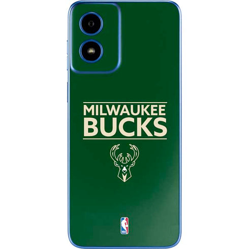 NBA Milwaukee Bucks Standard - Green Moto G Play 4G (2024) Skin