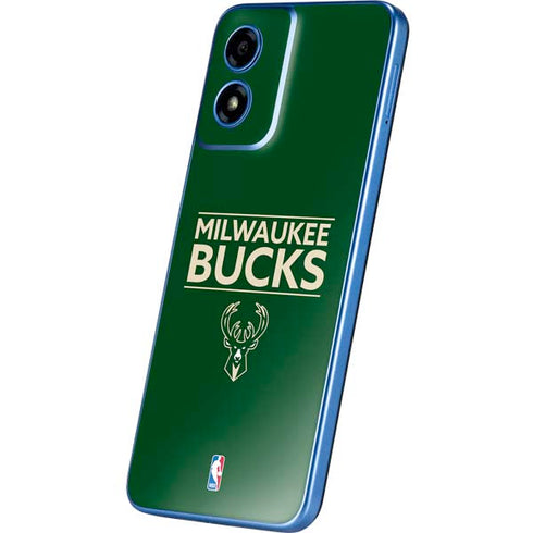 NBA Milwaukee Bucks Standard - Green Moto G Play 4G (2024) Skin
