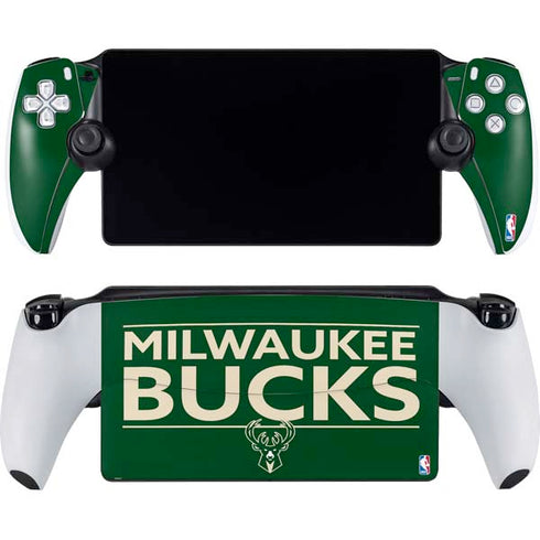 NBA Milwaukee Bucks Standard - Green PlayStation Portal Remote Player Skin