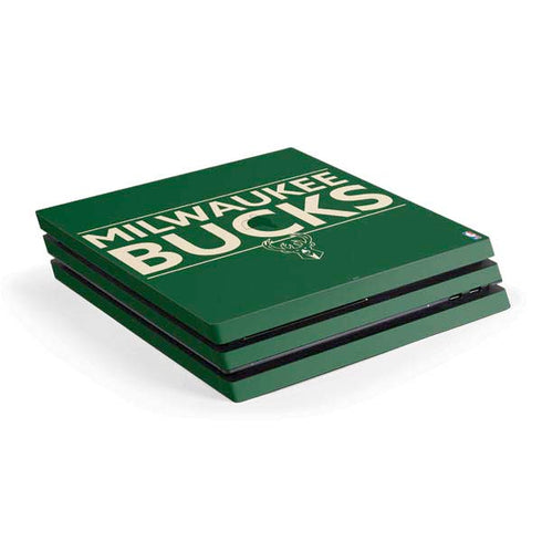NBA Milwaukee Bucks Standard - Green PlayStation PS4 Skins