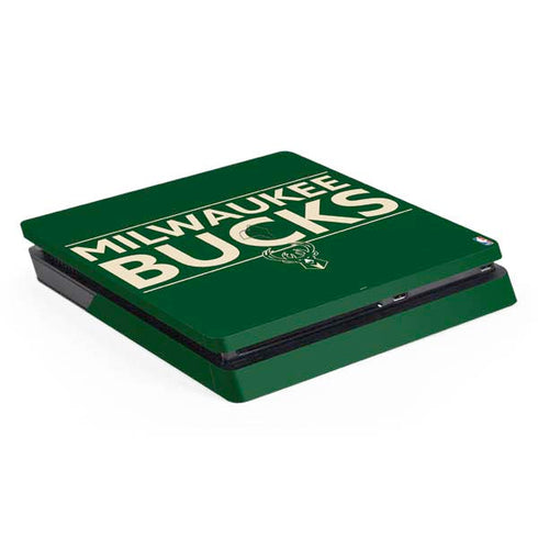 NBA Milwaukee Bucks Standard - Green PS4 Slim Skin