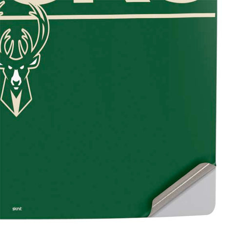 NBA Milwaukee Bucks Standard - Green PS5 Pro Console Skin