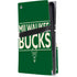 NBA Milwaukee Bucks Standard - Green PS5 Pro Disk Console Skin