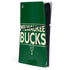 NBA Milwaukee Bucks Standard - Green PS5 Slim Digital Edition Console Skin