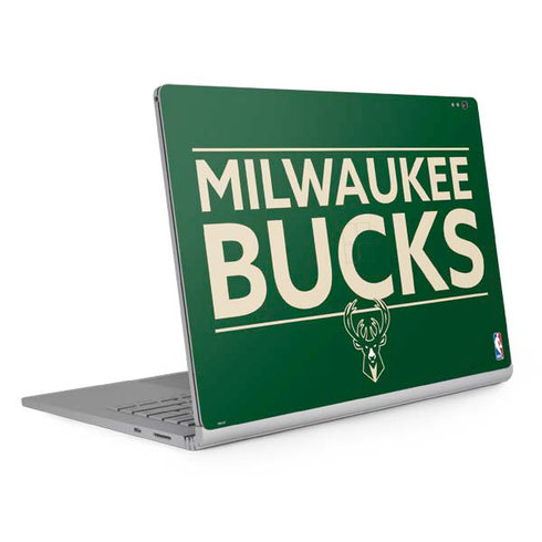NBA Milwaukee Bucks Standard - Green Surface Book 2 15in Skin
