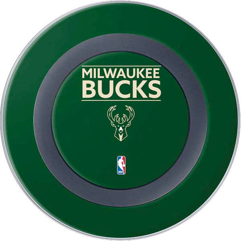 NBA Milwaukee Bucks Standard - Green Wireless Charger Skin