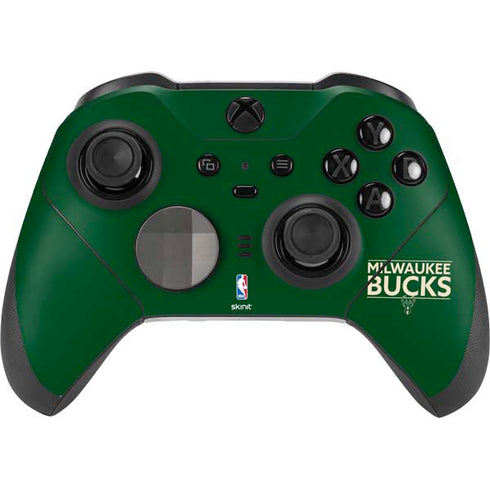 NBA Milwaukee Bucks Standard - Green Xbox Elite Wireless Controller Series 2 Skin