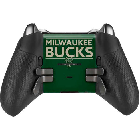 NBA Milwaukee Bucks Standard - Green Xbox Elite Wireless Controller Series 2 Skin