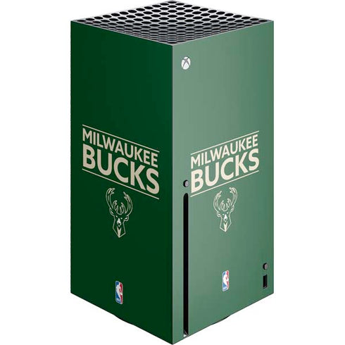 NBA Milwaukee Bucks Standard - Green Xbox Series X Skins
