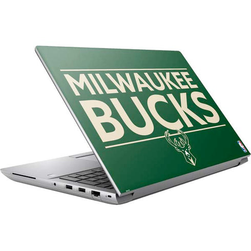 NBA Milwaukee Bucks Standard - Green HP ZBook Fury 16 G10 Skin