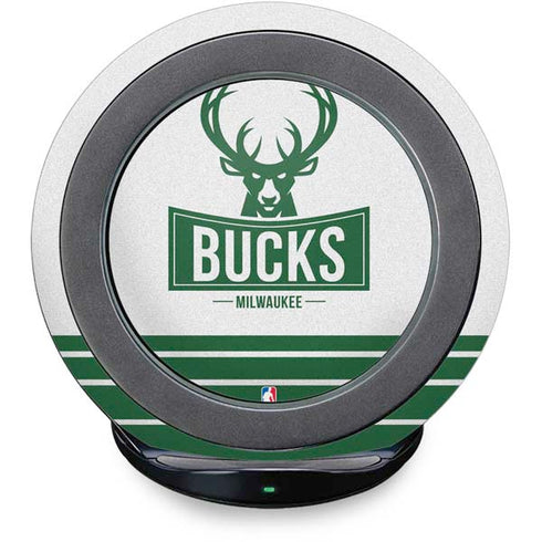 NBA Milwaukee Bucks Static Fast Charge Wireless Charging Stand Skin