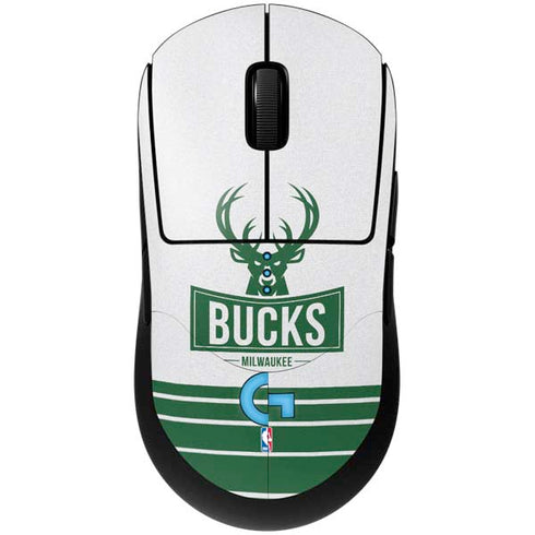 NBA Milwaukee Bucks Static G Pro Wireless Gaming Mouse Skin