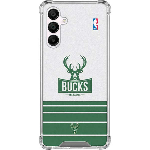NBA Milwaukee Bucks Static Galaxy A16 5G Clear Case