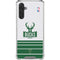NBA Milwaukee Bucks Static Galaxy A17 Clear Case