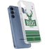 NBA Milwaukee Bucks Static Galaxy A35 5G Clear Case