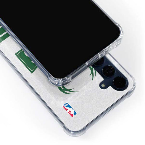 NBA Milwaukee Bucks Static Galaxy A35 5G Clear Case