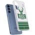 NBA Milwaukee Bucks Static Galaxy A55 5G Clear Case