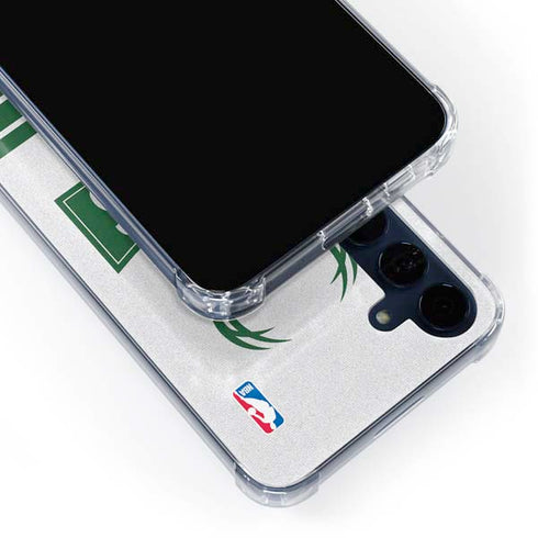 NBA Milwaukee Bucks Static Galaxy A55 5G Clear Case