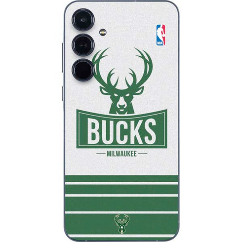 NBA Milwaukee Bucks Static Galaxy A55 5G Skin