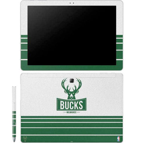 NBA Milwaukee Bucks Static Galaxy Book 12in Skin