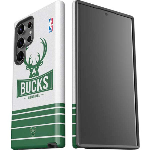 NBA Milwaukee Bucks Static Galaxy S23 Ultra Pro Case