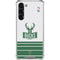NBA Milwaukee Bucks Static Galaxy S24 FE Clear Case