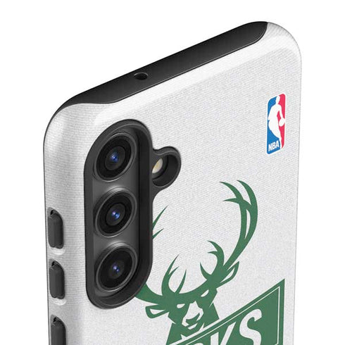 NBA Milwaukee Bucks Static Galaxy S25 Impact Case