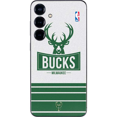 NBA Milwaukee Bucks Static Galaxy S25 Plus Skin